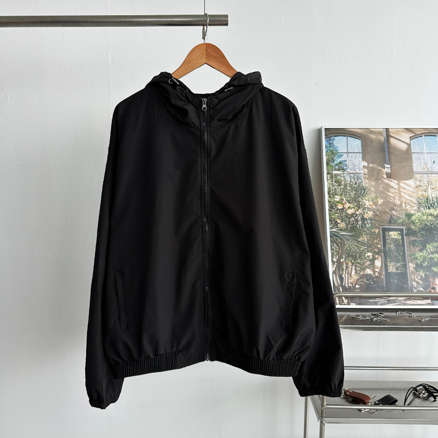 Basic Windbreaker Oversized Jacket