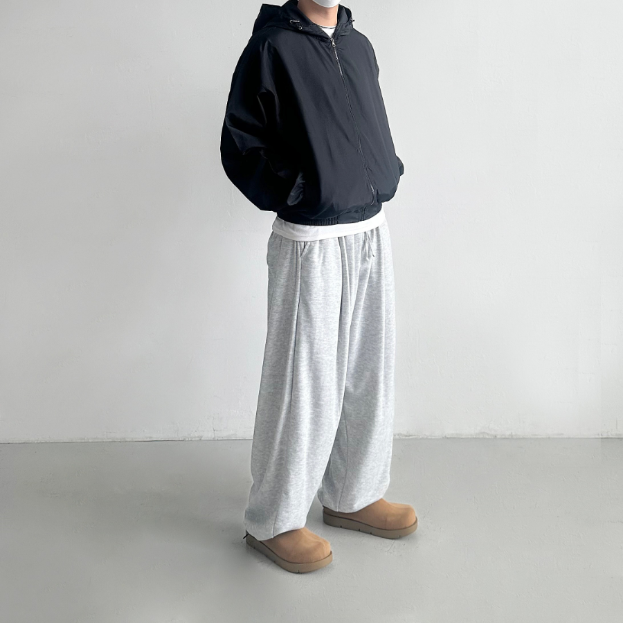 Basic Windbreaker Oversized Jacket