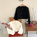 Свободный размер-Айвори-Жакеты