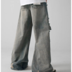 Paladin Destroy Vintage Oversized Denim Pants