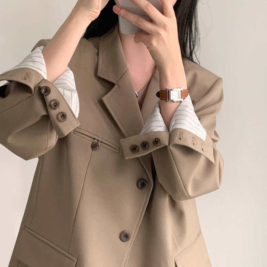 Mocha Trench Jacket