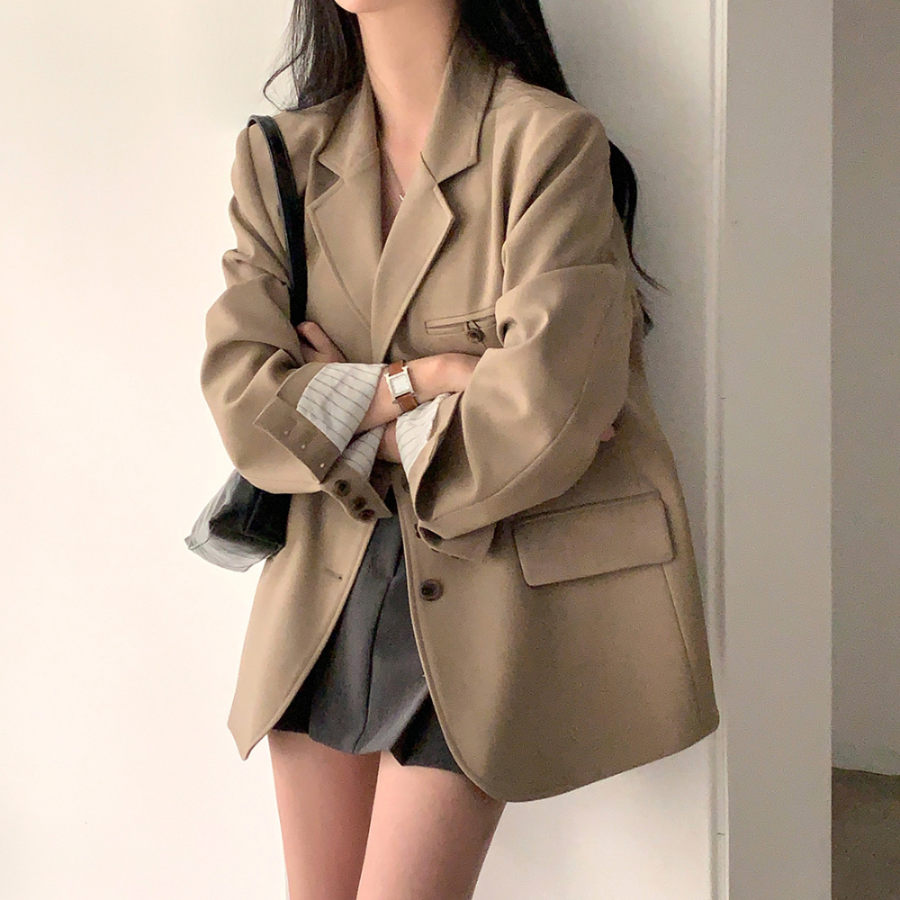 Mocha Trench Jacket