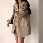 Mocha Trench Jacket