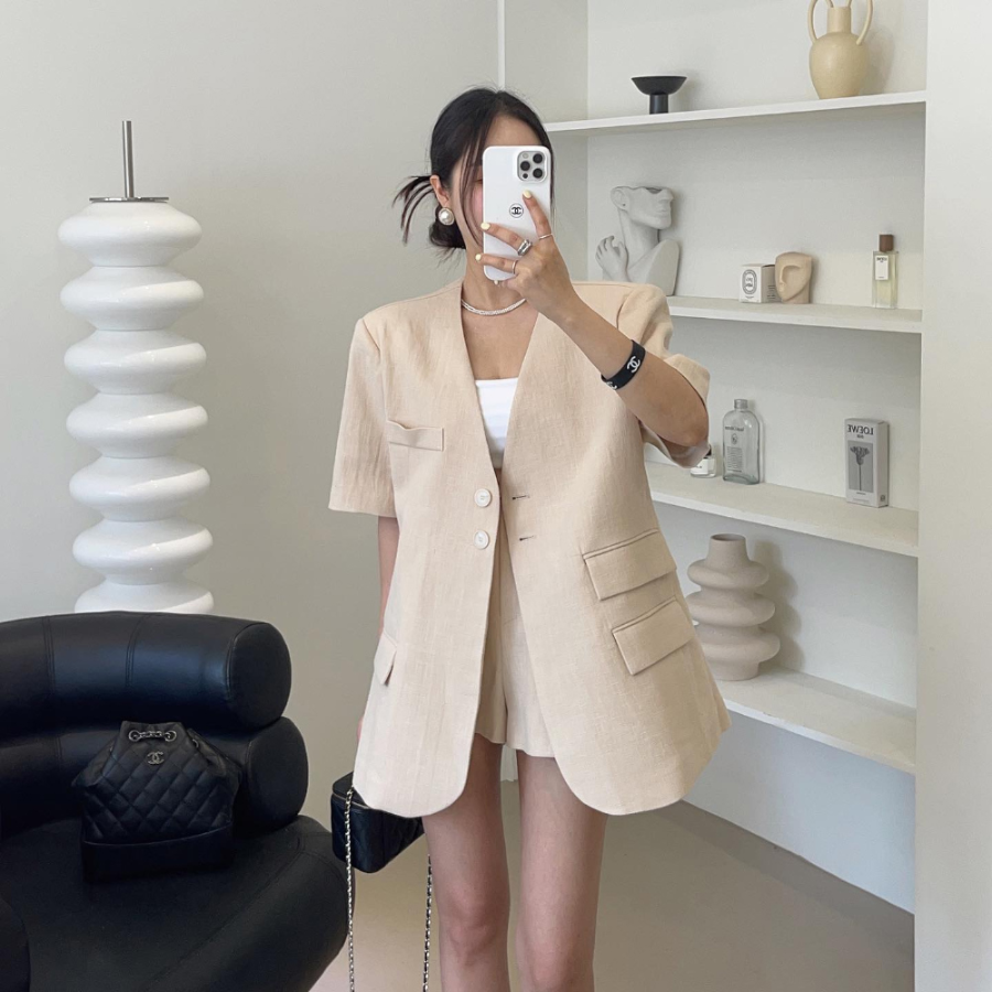 Linen Double-Pocket Set-Up