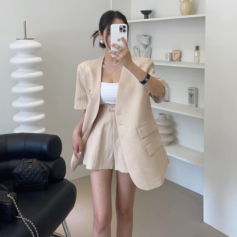 Linen Double-Pocket Set-Up