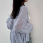 JENNIE – кардиган Yeorifit Sheer Cool Knit Cardigan