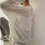 JENNIE – кардиган Yeorifit Sheer Cool Knit Cardigan