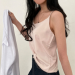 Mainne Strap Sleeve Blouse Tank Top