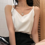 Mainne Strap Sleeve Blouse Tank Top