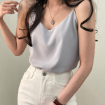 Mainne Strap Sleeve Blouse Tank Top