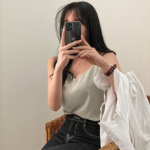 Mainne Strap Sleeve Blouse Tank Top