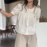 Alena – блузка Puff Button Blouse