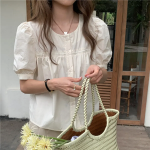 Alena – блузка Puff Button Blouse