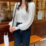 Daily – блузка- кардиган Puff Sleeve