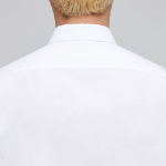 Wide Spread Collar Dress Shirt [White]