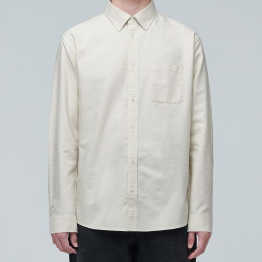Basic Oxford Shirt [Cream]