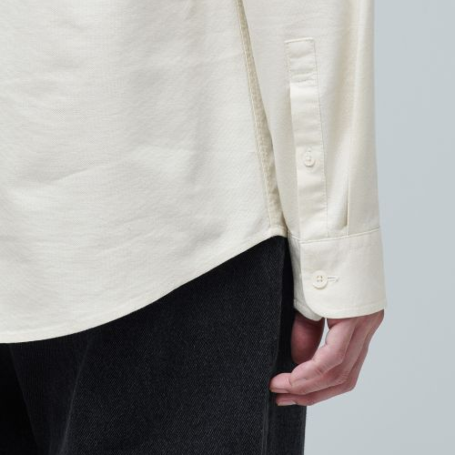 Basic Oxford Shirt [Cream]