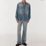 Denim Western Shirt [Light Indigo]