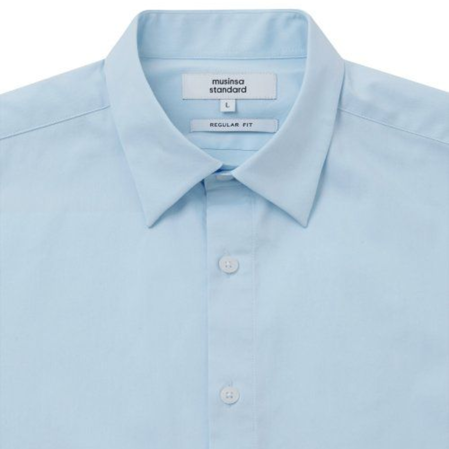 Basic Dress Shirt [Sky Blue]