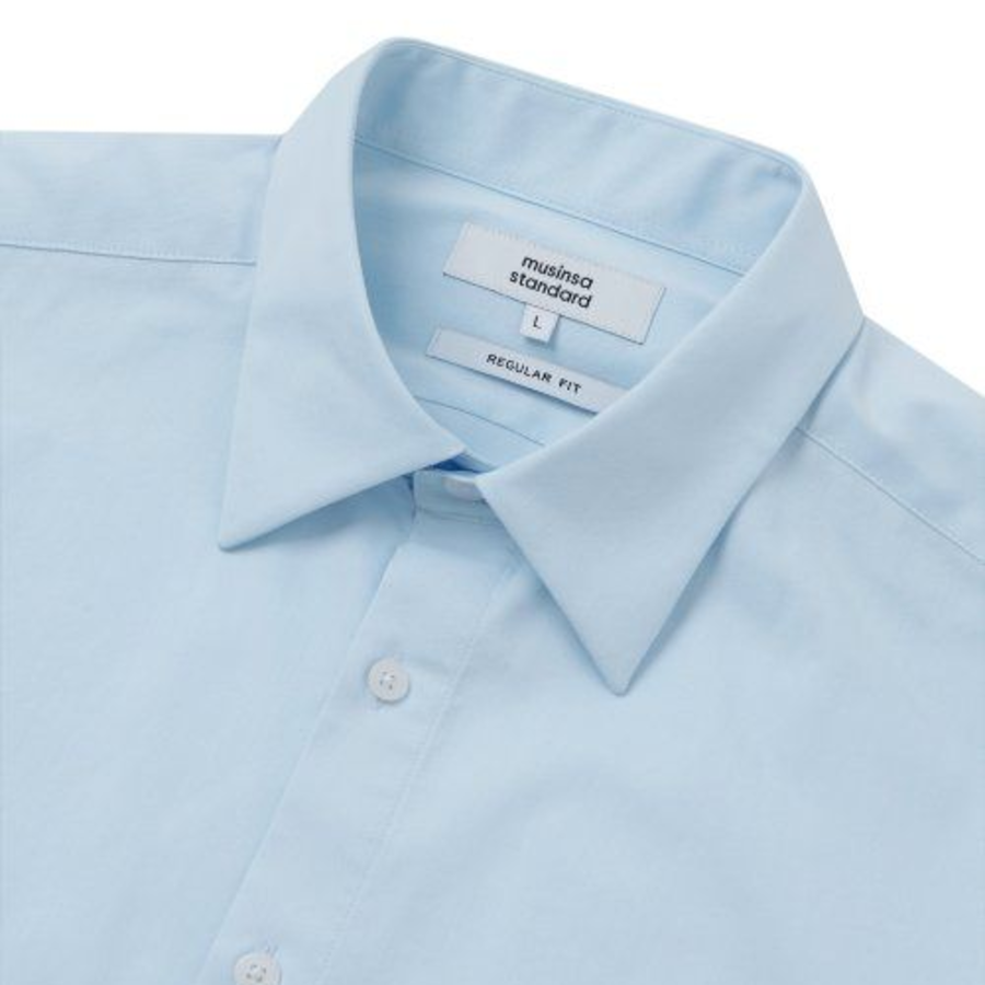 Basic Dress Shirt [Sky Blue]