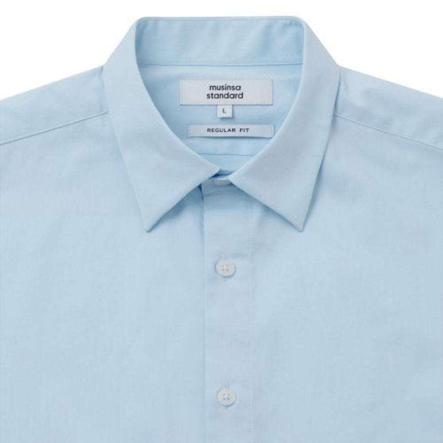 Basic Dress Shirt [Sky Blue]