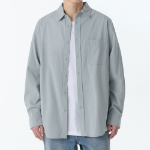 Relaxed Natural Touch Shirt [Mint Grey]