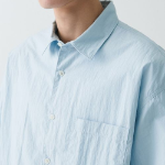City Leisure CN Oversized Short Sleeve Shirt [Cloudy Blue]