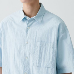 City Leisure CN Oversized Short Sleeve Shirt [Cloudy Blue]
