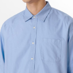 Relax Fit Oxford Shirt [Socks Blue]
