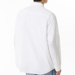 Relaxed Lightweight Nylon Shirt [White]
