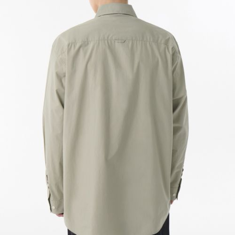 Relaxed Soft Poplin Shirt [Pistachio]