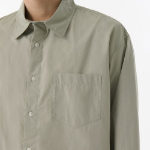 Relaxed Soft Poplin Shirt [Pistachio]