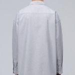 Oversized Oxford Shirt [Gray]