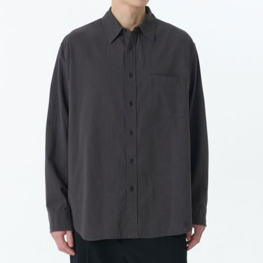 Relaxed Natural Touch Shirt [Gunmetal]