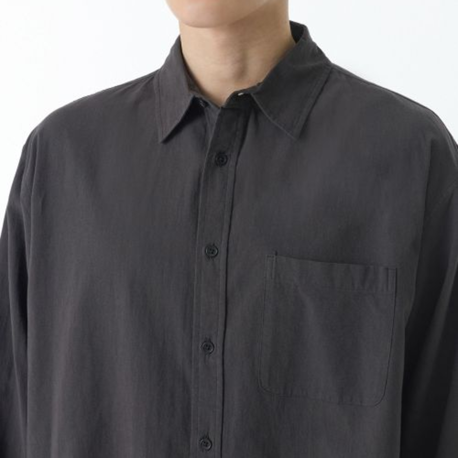 Relaxed Natural Touch Shirt [Gunmetal]