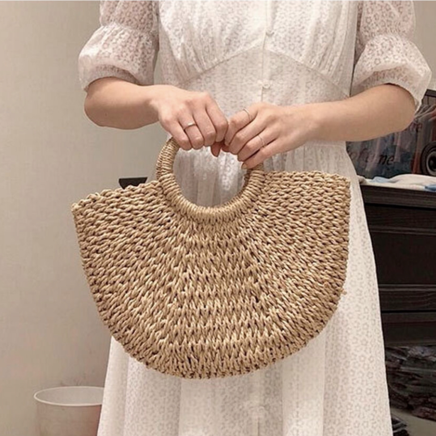 Wanggol Rattan Bag — летняя сумка с натуральной фактурой и большим характером