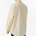 Relaxed Soft Poplin Shirt [Lemon]
