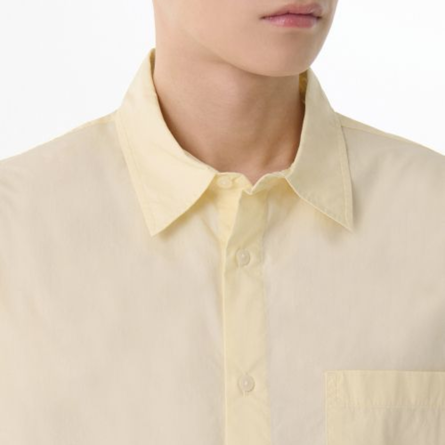 Relaxed Soft Poplin Shirt [Lemon]