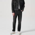 Essential Tapered-Fit Denim Pants Ash