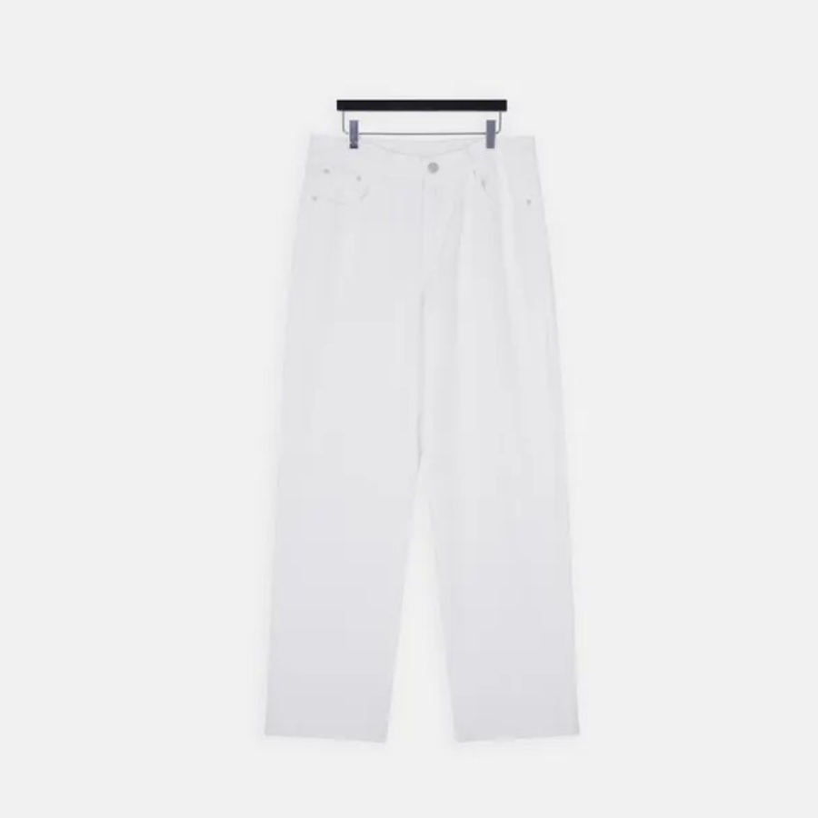 Haind Wide Cotton Denim Pants