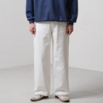 Haind Wide Cotton Denim Pants