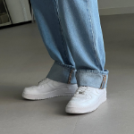 Motion 2-Color Roll-Up Denim Pants