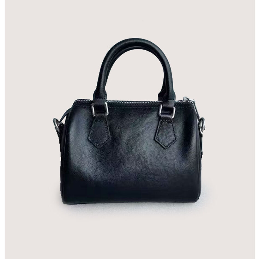 Noiré Mini Boston Bag — изысканная мини-сумка из натуральной кожи