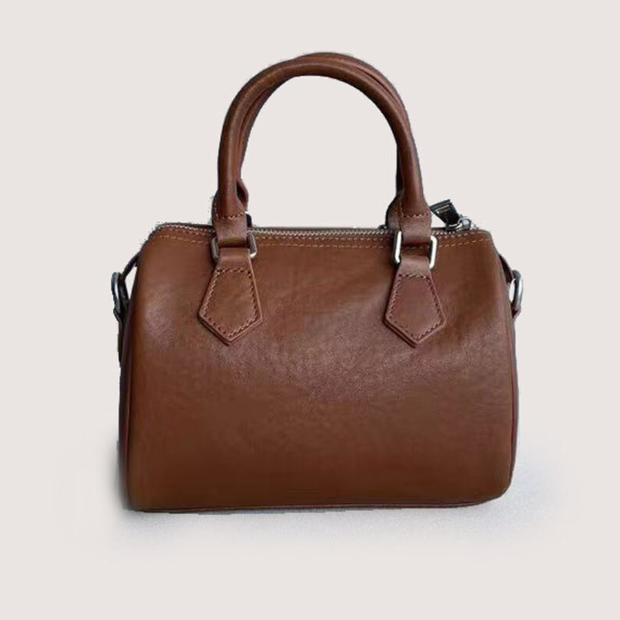 Noiré Mini Boston Bag — изысканная мини-сумка из натуральной кожи