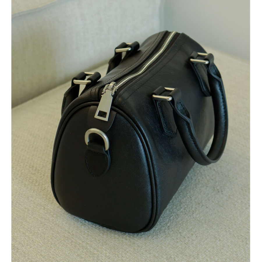 Noiré Mini Boston Bag — изысканная мини-сумка из натуральной кожи