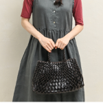 Natural Garden Woven Leather Tote — натуральная эстетика на каждый день