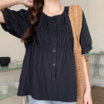 Blossom – блузка Shirring Short Sleeve Blouse