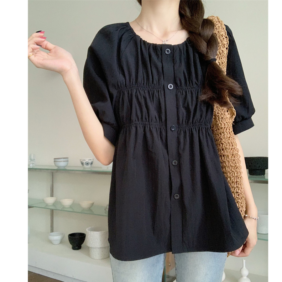 Blossom – блузка Shirring Short Sleeve Blouse