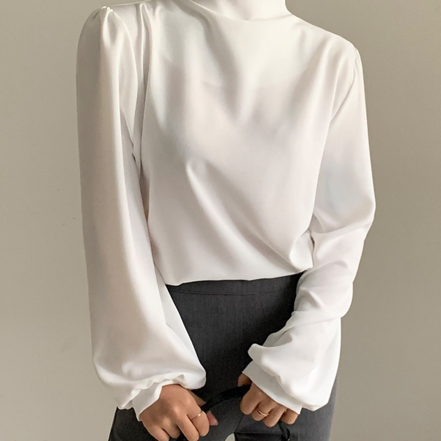 Elise – блузка Half Turtleneck Blouse