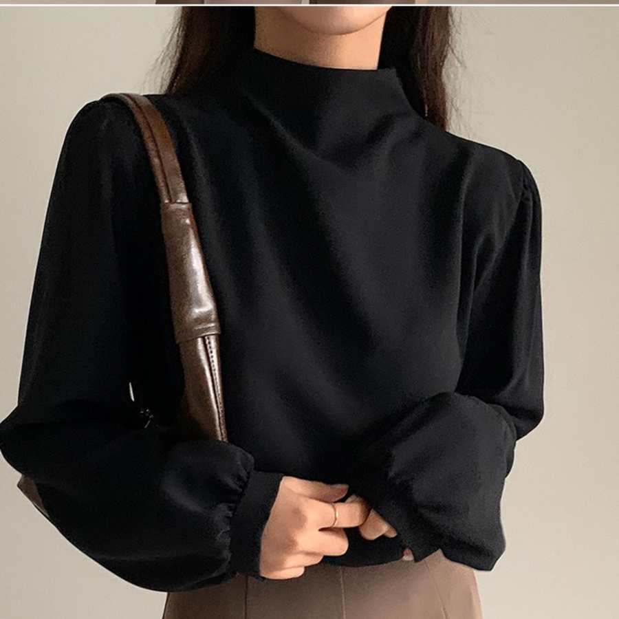 Elise – блузка Half Turtleneck Blouse